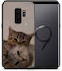 Smartfits Cats In Love Umschlag Rückseite Beige (Galaxy S9+) A00_SM1-SA-S9PLUS_CATSINLOVE_RO1