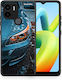 Smartfits Bmw E60 Back Cover Albastru (Redmi A1+ / A2+)