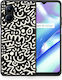 Smartfits Doodle Art Задна корица Черен (Realme C33)
