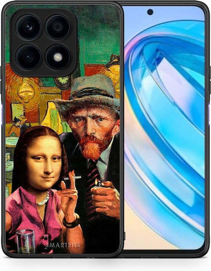 Smartfits Funny Art Back Cover Πολύχρωμο (Honor X8a)