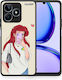 Smartfits Walking Mermaid Back Cover Λευκό (Realme C53)