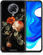 Smartfits Vintage Roses Back Cover Μαύρο (Poco F2 Pro)