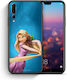 Smartfits Tangled 2 Umschlag Rückseite Blau (Huawei P20 Pro)