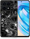 Smartfits Marble Male Back Cover Black (Honor X8a)