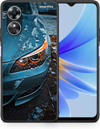 Smartfits Bmw E60 Umschlag Rückseite Blau (Oppo A17)