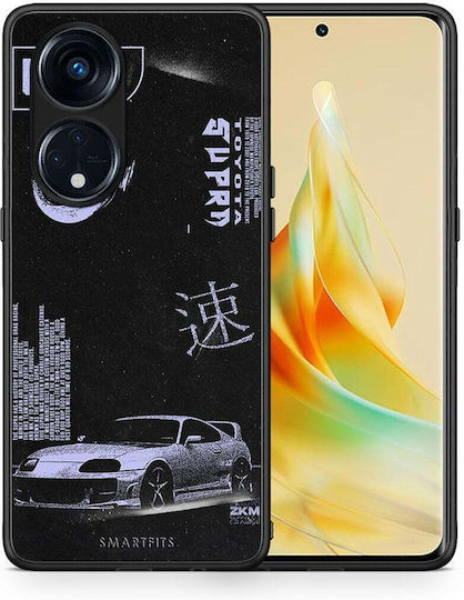 Smartfits Tokyo Drift Back Cover Negru (Oppo Reno8T 5G, A1 Pro)