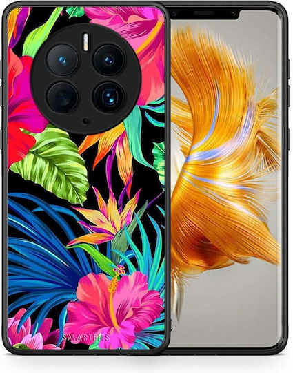 Smartfits Tropical Flowers Umschlag Rückseite Mehrfarbig (Huawei Mate 50 Pro) 8425886646611_46682885357907