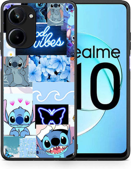 Smartfits Collage Good Vibes Back Cover Albastru (Realme 10) 8427280957779_46685833986387