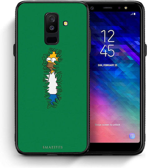Smartfits Bush Man Umschlag Rückseite Grün (Galaxy A6+ 2018) 7628149620891_43289907265691