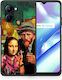Smartfits Funny Art Back Cover Multicolour (Realme C33)