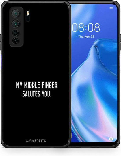 Smartfits Salute Back Cover Μαύρο (Huawei P40 Lite 5G)