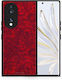 Smartfits Paisley Cashmere Back Cover Red (Honor 70)