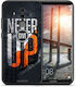 Smartfits Never Give Up Umschlag Rückseite Schwarz (Huawei Mate 10 Pro) 7633372676251_43308603736219