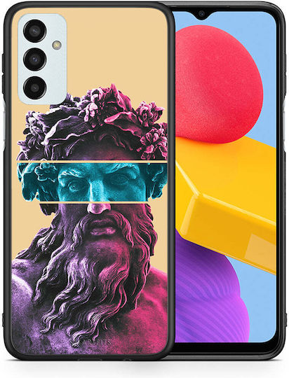 Smartfits Zeus Art Back Cover Purple (Galaxy M13)