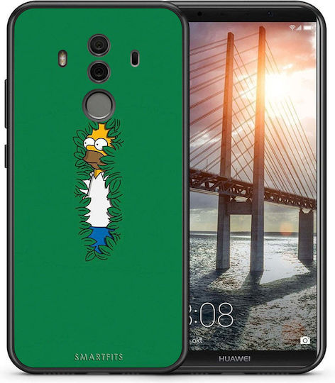 Smartfits Bush Man Umschlag Rückseite Grün (Huawei Mate 10 Pro)