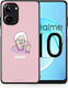 Smartfits Popart Mood Back Cover Lilac (Realme 10)