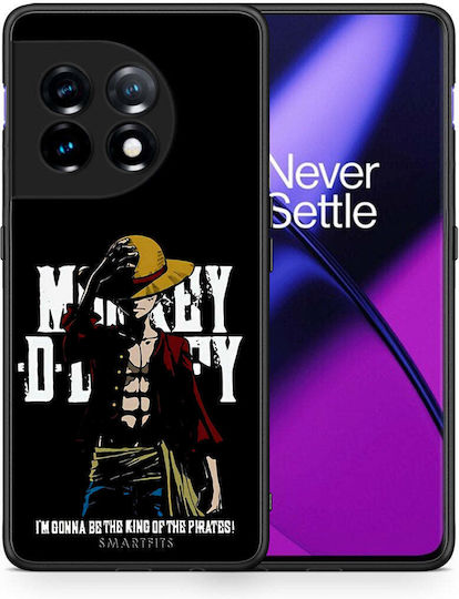 Smartfits Pirate King Umschlag Rückseite Schwarz (OnePlus 11)