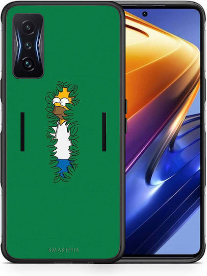 Smartfits Bush Man Umschlag Rückseite Grün (Poco F4 GT 5G) 7628137463963_43289890947227