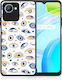 Smartfits Ftou Ftou Umschlag Rückseite Blau (Realme C30) 8427774050643_46689026441555