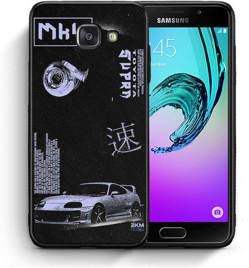 Smartfits Tokyo Drift Back Cover Negru (Galaxy A5 2017)