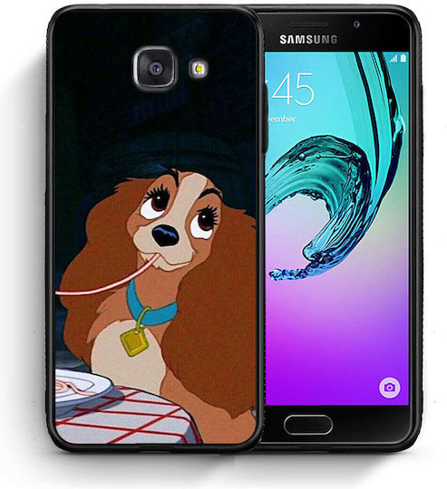 Smartfits Lady And Tramp 2 Back Cover Μπεζ (Galaxy A5 2017)
