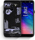 Smartfits Tokyo Drift Back Cover Μαύρο (Galaxy A6+ 2018)