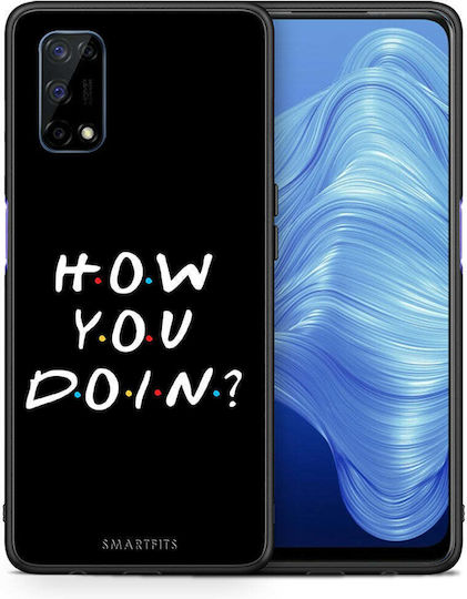 Smartfits How You Doin Back Cover Μαύρο (Realme 7 5G)