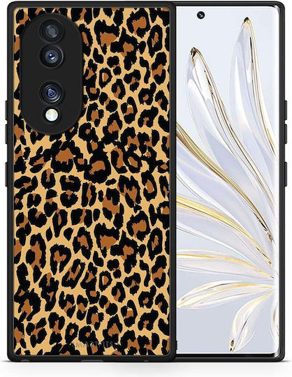 Smartfits Animal Leopard Back Cover Πορτοκαλί (Honor 70)