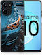 Smartfits Bmw E60 Umschlag Rückseite Blau (Realme 10)