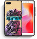 Smartfits Zeus Art Umschlag Rückseite Lila (Redmi 6a)