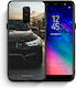 Smartfits Racing M3 Umschlag Rückseite Schwarz (Galaxy A6+ 2018)