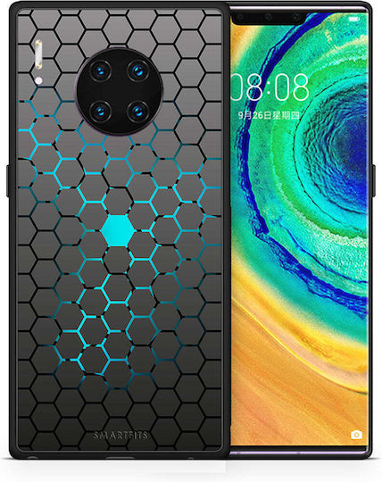Smartfits Geometric Hexagonal Back Cover Γκρι (Huawei Mate 30 Pro)