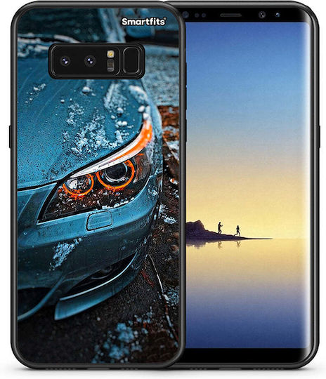 Smartfits Bmw E60 Задна корица Син (Galaxy Note 8)