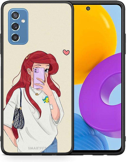 Smartfits Walking Mermaid Задна корица Бял (Galaxy M52) 8469460812115_46831888433491