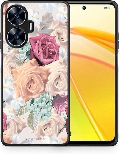 Smartfits Floral Bouquet Back Cover Multicolor (Realme C55)