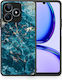 Smartfits Marble Blue Back Cover Albastru (Realme C53)