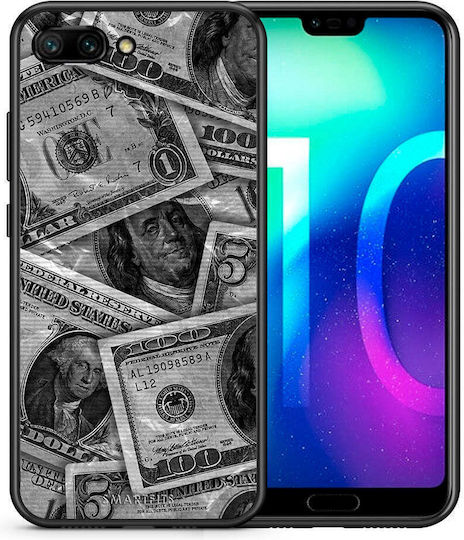 Smartfits Money Dollars Umschlag Rückseite Gray (Ehre 10)
