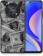 Smartfits Money Dollars Umschlag Rückseite Gray (Huawei Nova Y90) 7606893117595_43228863529115