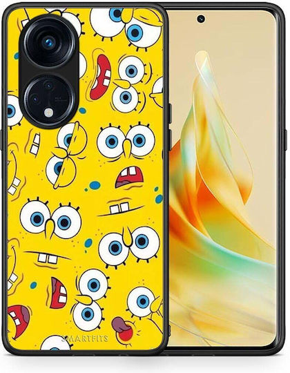 Smartfits Popart Sponge Back Cover Yellow (Oppo Reno8T 5G, A1 Pro) 8459642765651_46796790137171
