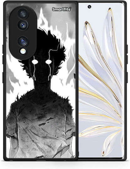 Smartfits Anime Boy Back Cover Black (Honor 70)