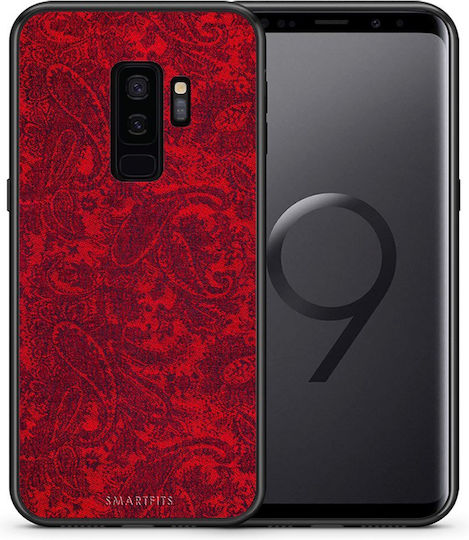 Smartfits Paisley Cashmere Задна корица Червен (Galaxy S9+) 7175484113051_41416553857179