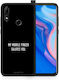 Smartfits Salute Umschlag Rückseite Schwarz (Huawei P Smart Z)