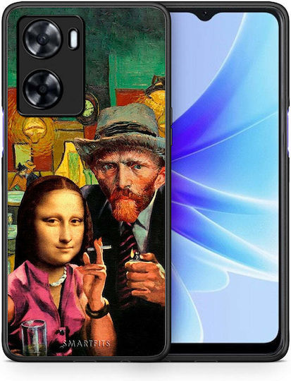 Smartfits Funny Art Back Cover Πολύχρωμο (Oppo A57 4G)
