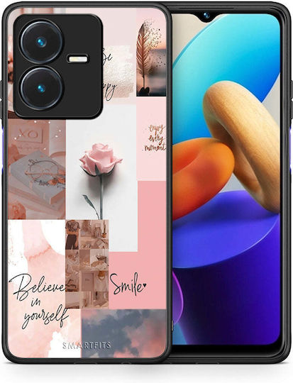 Smartfits Aesthetic Collage Back Cover Roz (Vivo Y22) 7607842603163_43233445118107