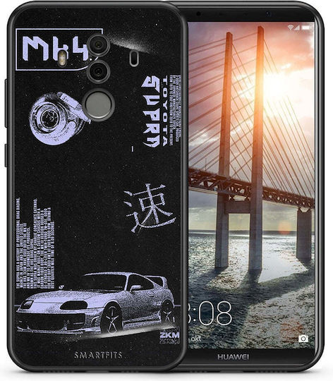 Smartfits Tokyo Drift Back Cover Negru (Huawei Mate 10 Pro)