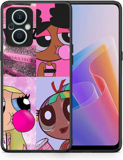Smartfits Bubble Girls Back Cover Μωβ (Oppo Reno7 Lite)