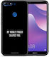 Smartfits Salute Back Cover Negru (Huawei Y7 2018/Y7 Prime 2018 - Huawei Y7 2018/Y7 Prime 2018)
