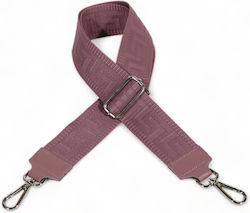 Passaggio Leather Λουρί για Πλεκτή Τσάντα Ροζ