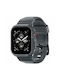 Spigen Rugged Armor ”pro” Θήκη Σιλικόνης σε Γκρι χρώμα για το Apple Watch 4 / 5 / 6 / 7 / 8 / 9 / SE.