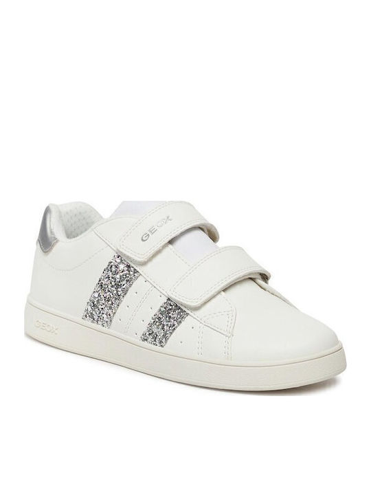 J Eclyper Kids Sneakers Anatomic with Scratch White
